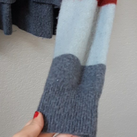 Madewell Wool Crofton Sweater in Heather Seasame - Picture 3 of 8